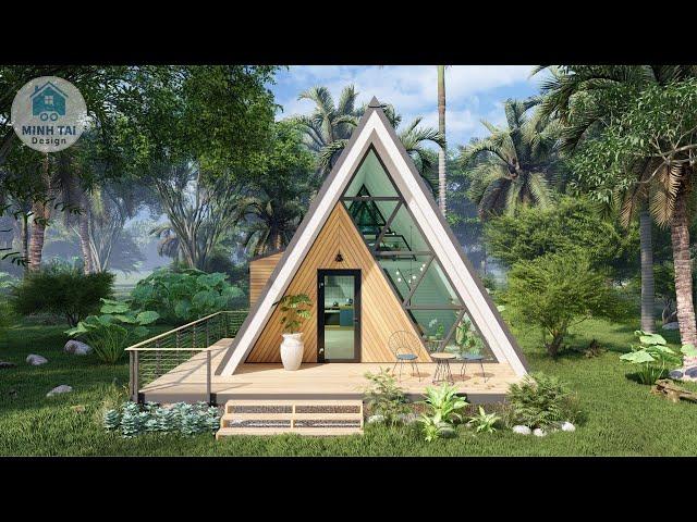 A-Frame Cabin House - Minh Tai Design MTD11