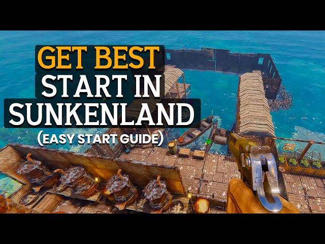 Sunkenland: Get The BEST Start In Sunkenland For Beginners! (Tips Guide)