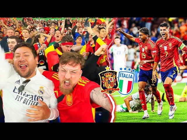 Spanien vs. Italien - EM Stadionvlog  | PURE DOMINANZ - TITELFAVORIT? ViscaBarca