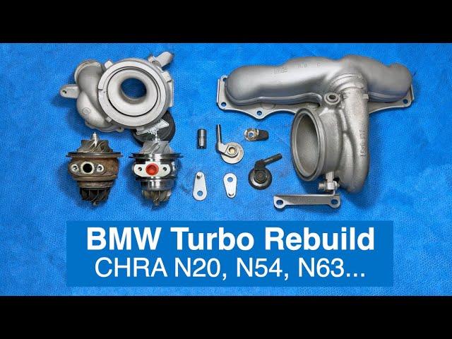 Rebuilding a BMW Turbo for LESS than 500$! CHRA N20, N54, N63...