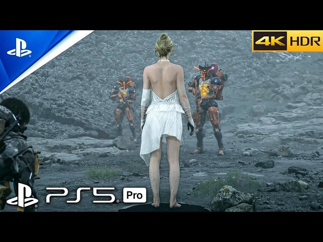 (PS5 PRO) Death Stranding 2  - NEW GAMEPLAY LOOKS AMAZING | Pro Enhanced Ralistic Graphics [4K60FPS]