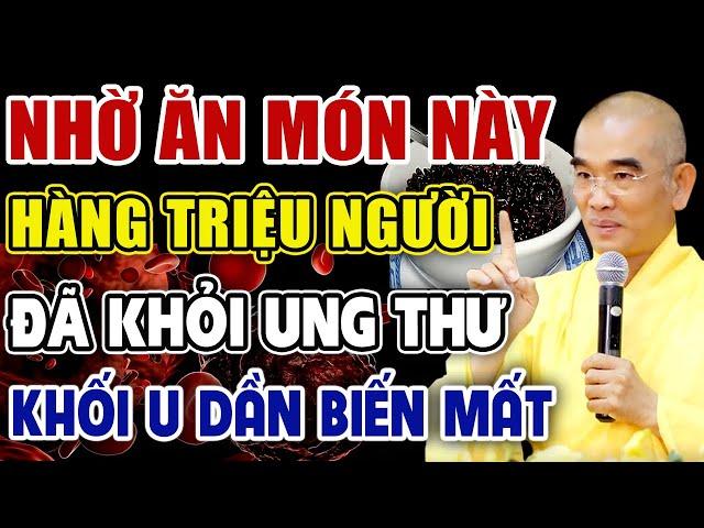 Bất Kể UNG THƯ GÌ Cũng RẤT SỢ  Thứ Này ! ĐỪNG TIẾC TIỀN Mua, Triệu Người Đã Khỏi Căn Bệnh Quái Ác