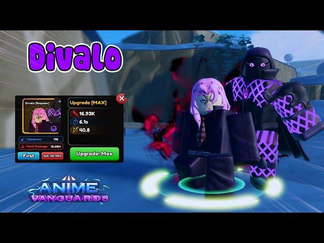 Divalo ( Vanguard ) - Unit Mạnh Nhất Update Mới - Anime Vanguards | ROBLOX