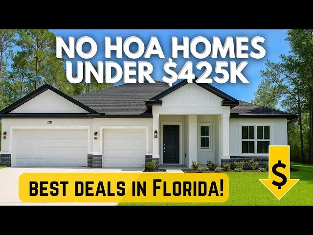 Inside 3 Florida New Construction Homes For Sale With NO HOA in 2025! | Are They Worth Every Penny!?