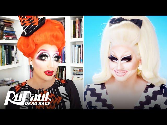 The Pit Stop S13 E7 | Trixie Mattel & Bianca Del Rio Break Down “Bossy Rossy ” | RuPaul's Drag Race