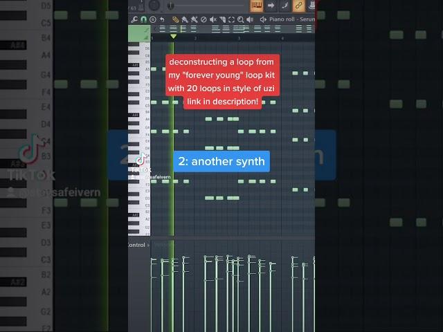 HOW TO MAKE A VIRTUAL LIL UZI VERT TYPE LOOP/SAMPLE #shorts