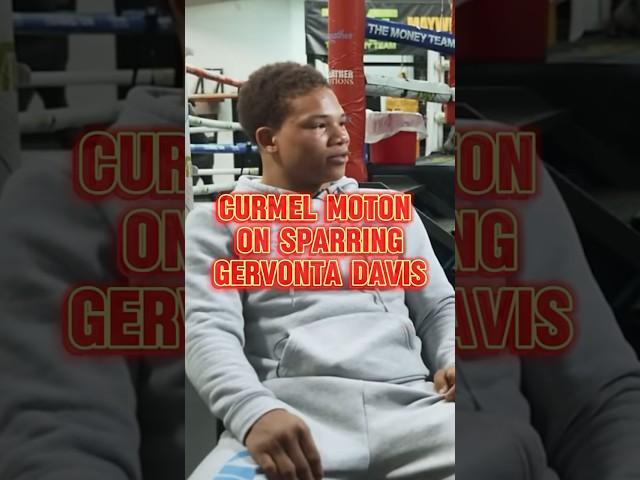 Curmel Moton recalls sparring session with Gervonta Tank Davis