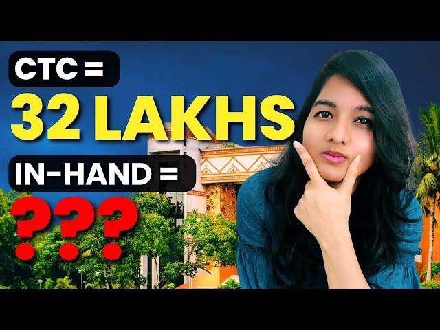 Hidden truth of 32 lakh salary package at IIM / IIT | CTC vs In-hand salary