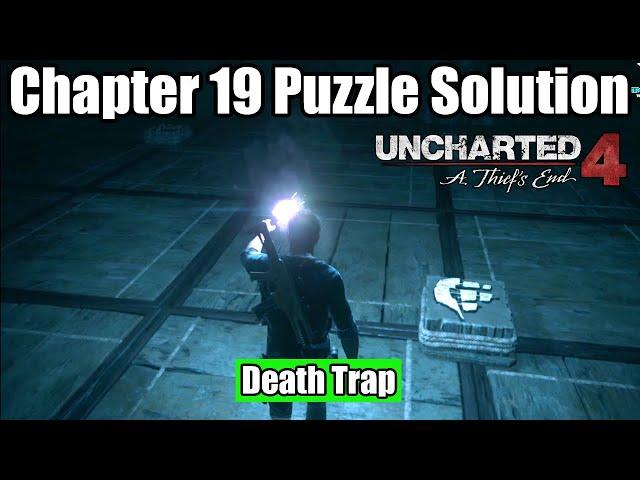 Uncharted 4 | Chapter 19 Puzzle Solution | Death Trap Puzzle