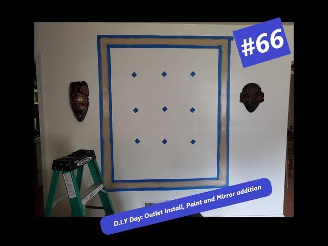 Rico Gore - #66 TV Outlet Install & Mirror Art Piece | A Moment in Time with ReekG