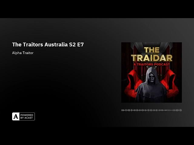 The Traitors Australia S2 E7