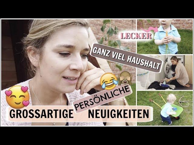 GANZ VIEL MAMA HAUSHALTS VLOG l SPANNENDE NEUIGKEITEN l HelloCathi