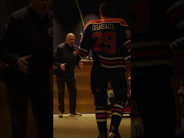 Leon Draisaitl vs Equipment Manager!