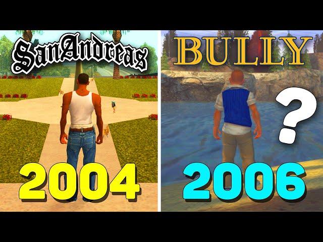 Похожие СЮЖЕТНЫЕ моменты в Bully и GTA: San Andreas!