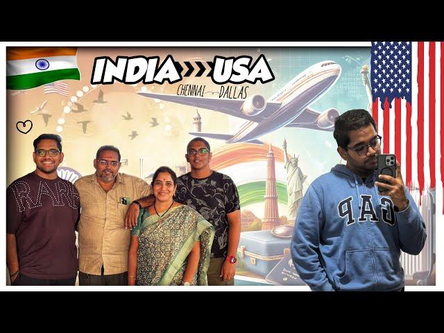 INDIA to USA ️ : Chapter 2 Begins ! #travel #vlog