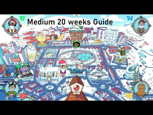 No Time to Relax - Medium 20 weeks Full Stats Guide