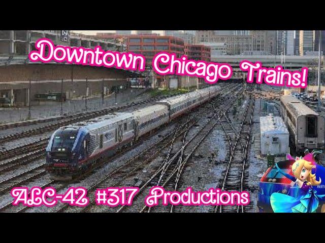 (4K, 720p60) - DOWNTOWN CHICAGO TRAINS | ALC-42 #317 Productions