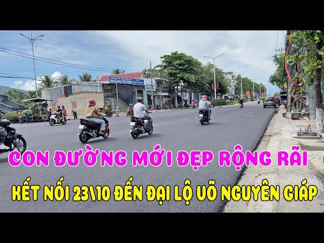 Con Đường Mới Đẹp Rộng Rãi Sắp Hoàn Thành Kết Nối Từ 23.10 Qua Đại Lộ Võ Nguyên Giáp