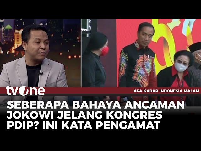 Pengamat Sebut Pemecatan Jokowi Hindari Ancaman di Kongres PDIP Nanti | AKIM tvOne