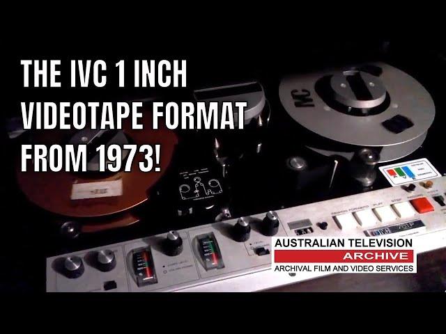 PAL IVC 1 INCH VIDEOTAPE DIGITISATION - AUSTRALIAN TELEVISION ARCHIVE