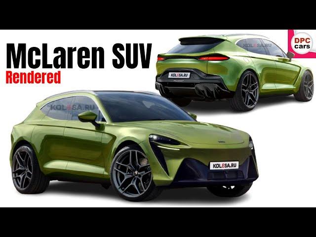 McLaren SUV Rendered