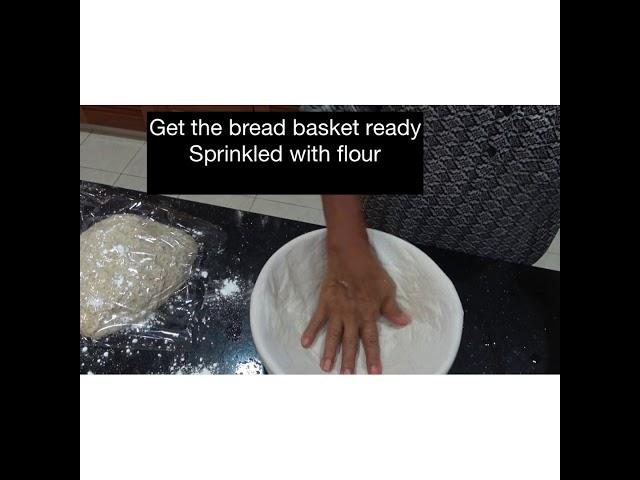 Sourdough bread - final shaping