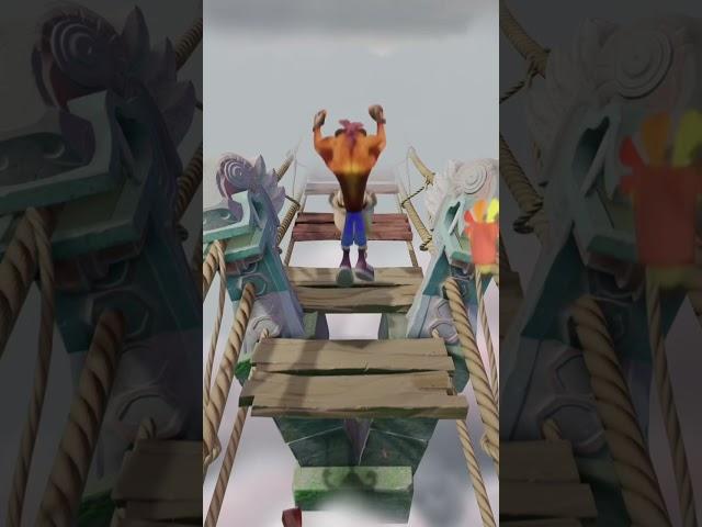 Crash Bandicoot got serious with that mountain animal #crashbandicoot #crashbandicoot4itsabouttime
