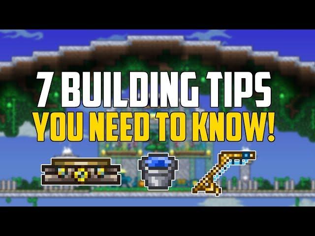 7 Building Tips & Tricks You Need to Know in Terraria | Let's Build | PC | Console | Mobile