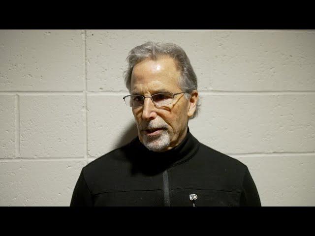 2/27 PHI vs. PIT Postgame: John Tortorella