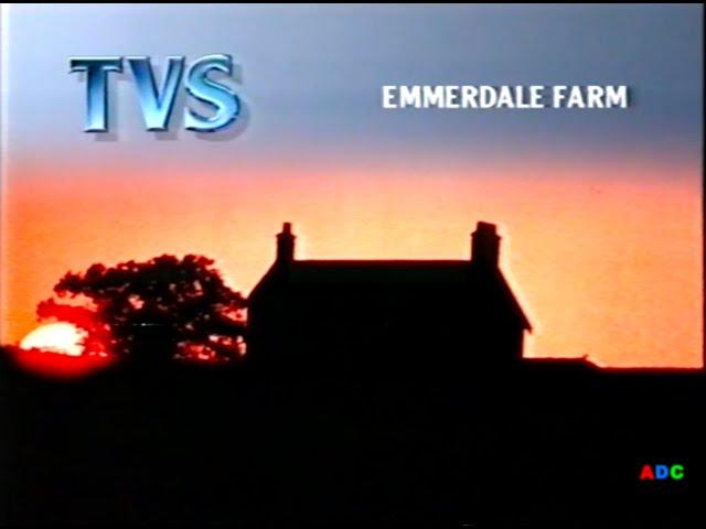 TVS end of TVS SE News, trailers, adverts & link announcer Malcolm Brown 17th March 1988 1 of 2