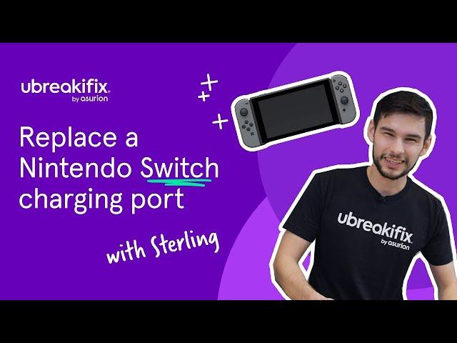 Is your Nintendo Switch charging port damaged? Let uBreakiFix by Asurion help!