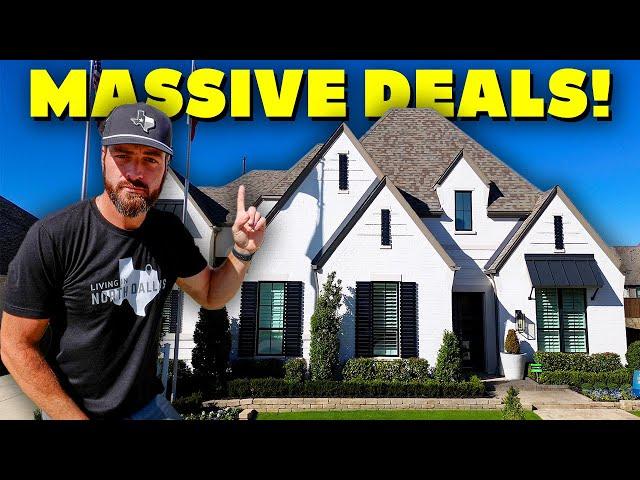 Dallas Texas Massive Luxury Homes with $100k Price Reductions! [Sandbrock Ranch Aubrey Tx.]