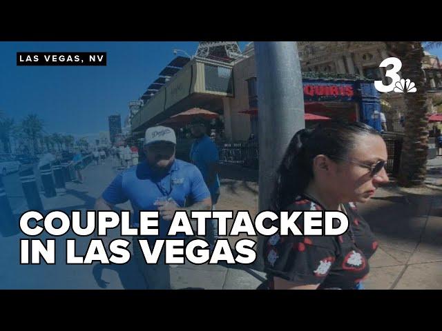 Las Vegas visit ends in violence for celebrating couple, police investigating