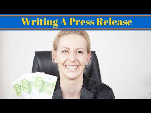 Writing A Press Release - How To Get Free Advertising