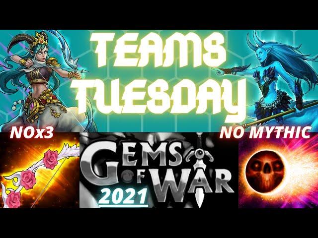 3 TEAMS World Event & Faction | Gems of War Event Guide 2021 | Wild Court & Divinion Dreams NOx3