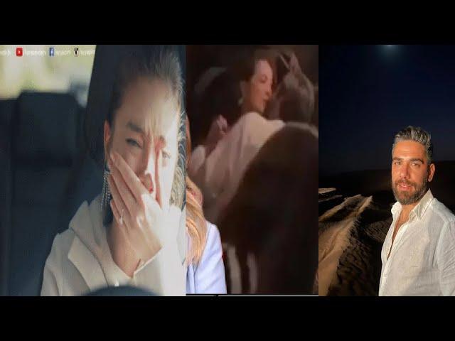 Neslihan Atagül threatened the girl her husband Kadir Doğulu kissed!