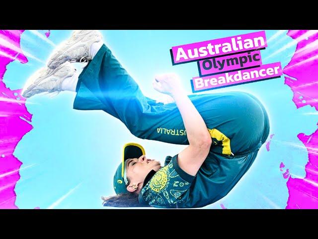 Raygun Performance. Australian Olympic Breakdancer