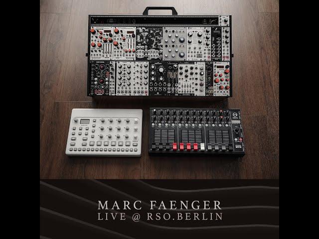 Marc Faenger LIVE @ RSO.Berlin - March 2024