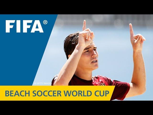 Beach Soccer World Cup BEST GOALS: Kirill ROMANOV (Russia v. Paraguay)