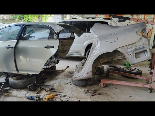 Toyota Corolla Rear Accident repair