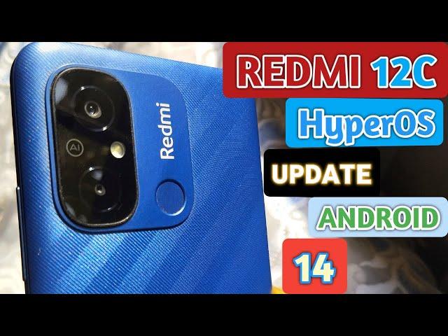 Redmi 12C - Xiaomi HyperOS with Android 14 UPDATE | New Cool Features! 