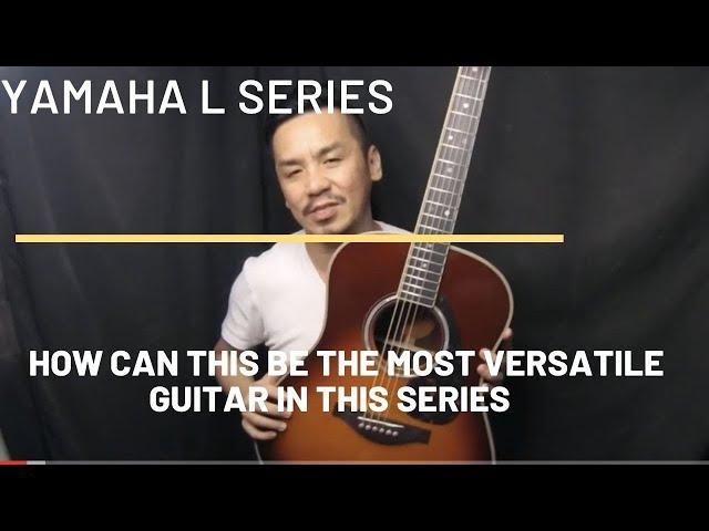 THE MOST VERSATILE MODEL IN YAMAHA L SERIES - LL16 ARE