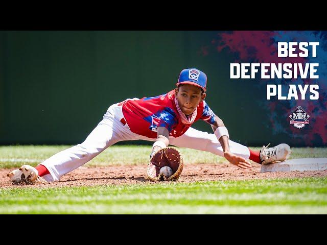 Best Defensive Plays from the 2023 Little League Baseball World Series