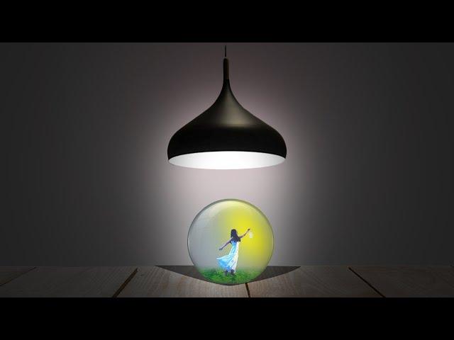 Photo Manipulation Tutorial: Glass Ball with shadow effects