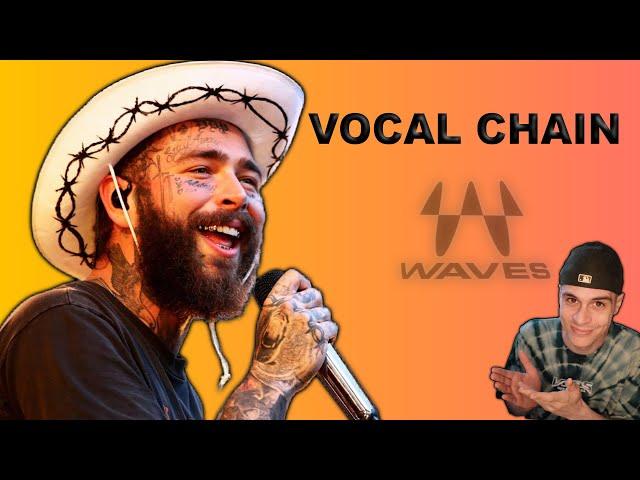 Secrets of Post Malone's Vocal Chain using Waves plugins.