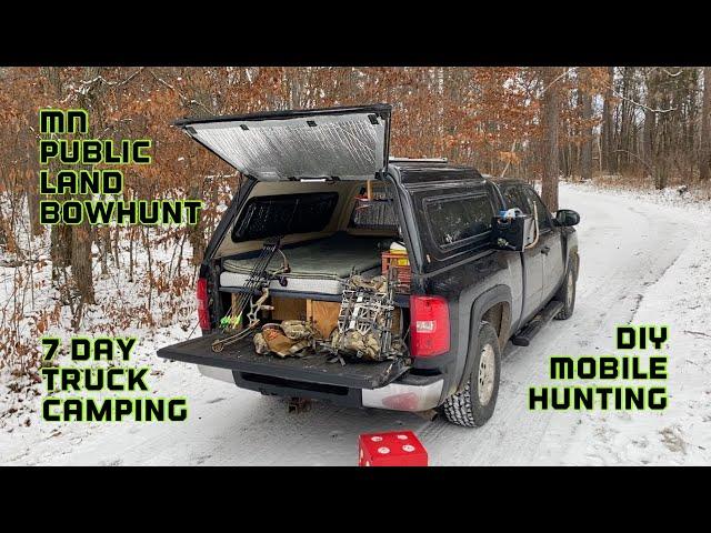 Bowhunting MN Public Land & Truck Camping - Does MN Public Land Suck?