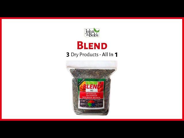 How to use BLEND (John&Bob’s)