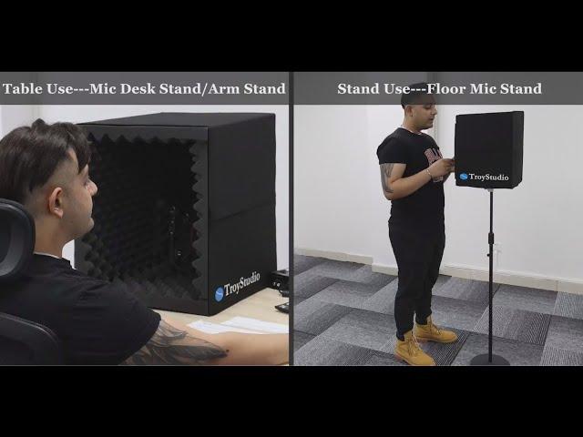 All-round Test on TroyStudio Portable Vocal Booth