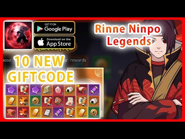 How to redeem code Rinne Ninpo Legends (Gameplay & All 10 Giftcodes) - Naruto RPG Game