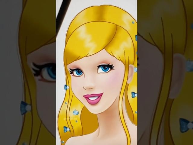 Cinderella’s transformation #disney #art #digitalart #shorts